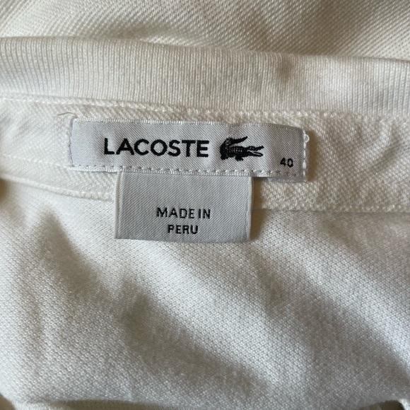Izod collared shirt with white alligator logo - Picture 3 of 6